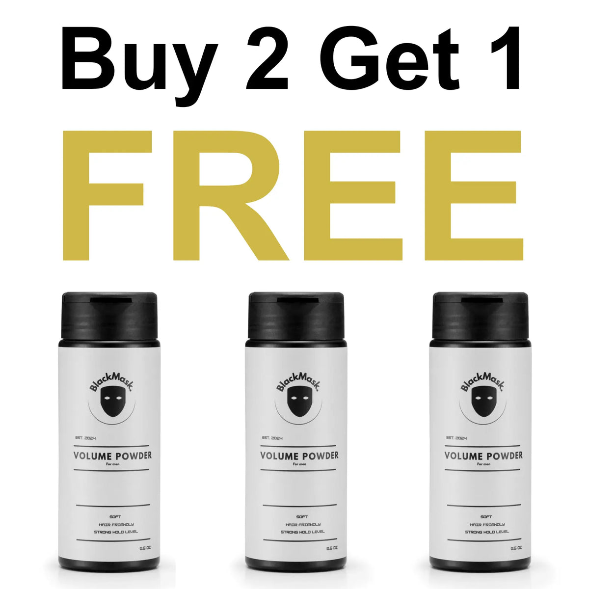 Men's Hair Texture Powder – Instant Volume & Matte Finish, Strong Hold, Lightweight & Easy to Wash Out