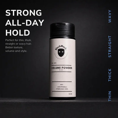 Men's Hair Texture Powder – Instant Volume & Matte Finish, Strong Hold, Lightweight & Easy to Wash Out