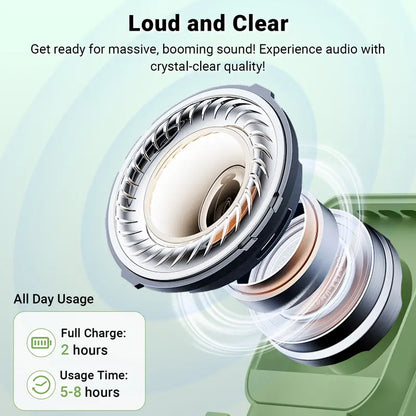 5-in-1 Wireless Charging Speaker Stand with 3500mAh Power Bank, 360° Adjustable Phone & Tablet Holder, Ambient Light for Home & Office